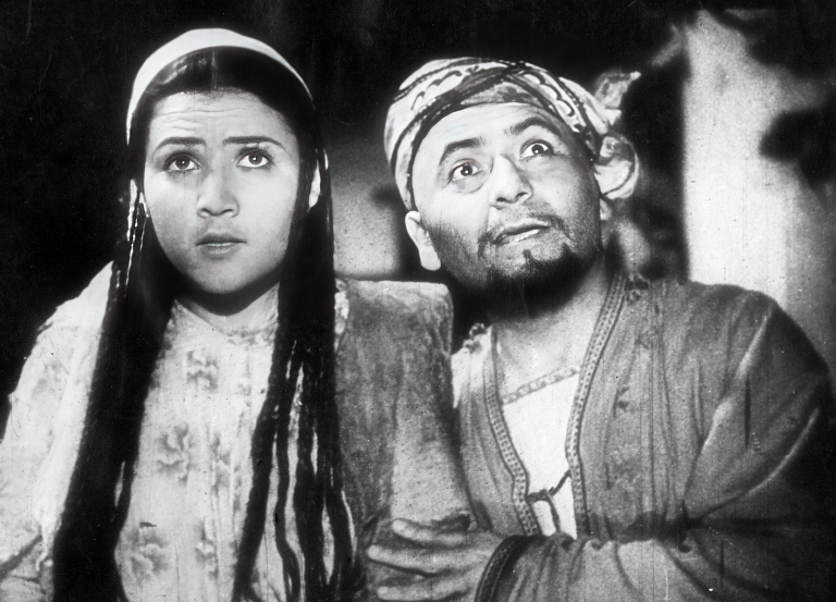 Screenshot from the film Adventures in Bukhara (1943)