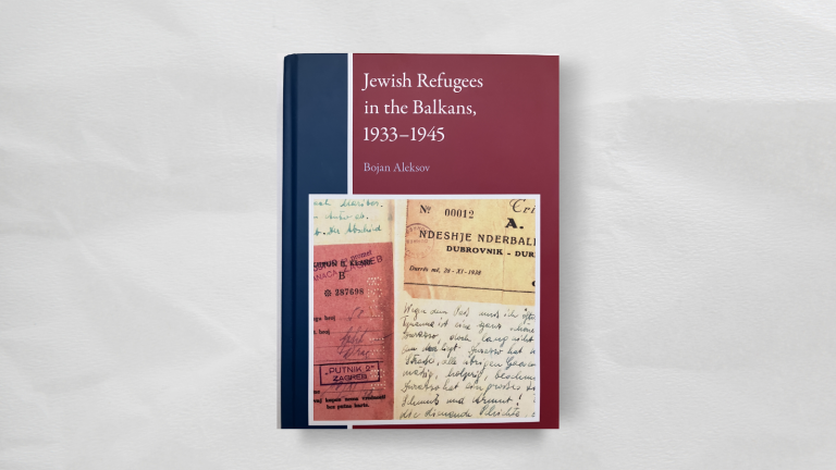 Book cover of Jewish Refugees in the Balkans, 1933-1945