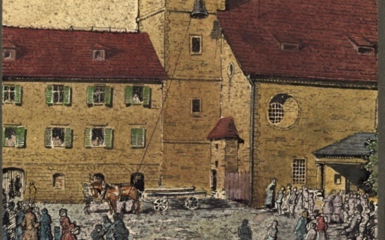 Medieval Village scene