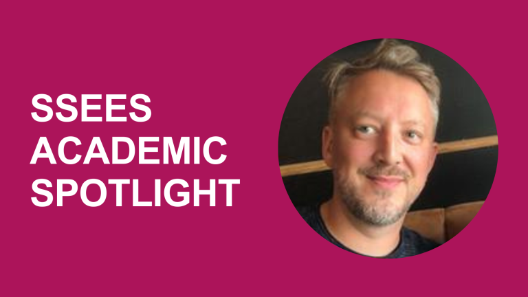 SSEES Academic Spotlight: Dr Christian Emery