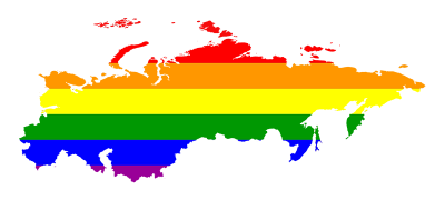 LGBTQ map of Eastern Europe