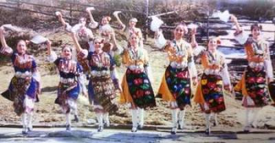 Bulgarian dancers…
