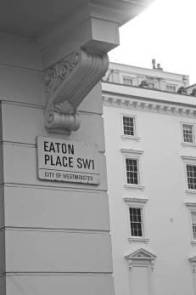 Eaton Place street signs…