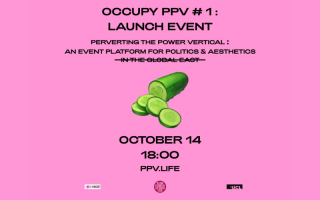 PPV Occupy event poster