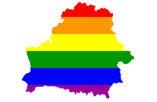 LGBT map of Belarus