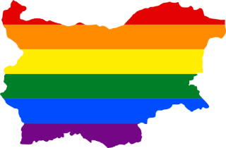 LGBTQ map of Bulgaria