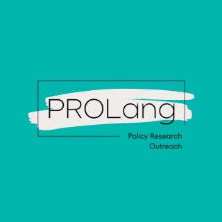 PROLang logo (Policy Research Outreach)