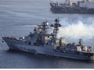 Russian naval ships