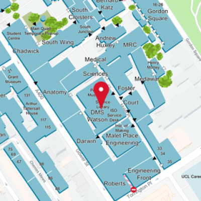 Map of DMS Science Library