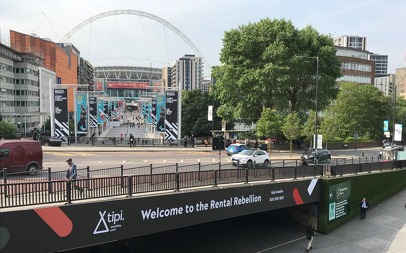 View from Wembley Park station