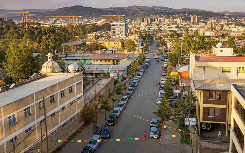 View of Addis Ababa 