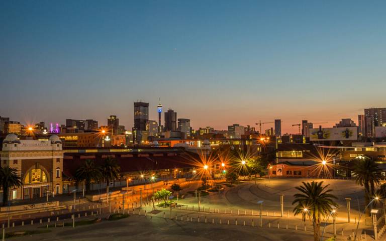 Hillbrow At Sunrise, Johannesburg by Paul Saad