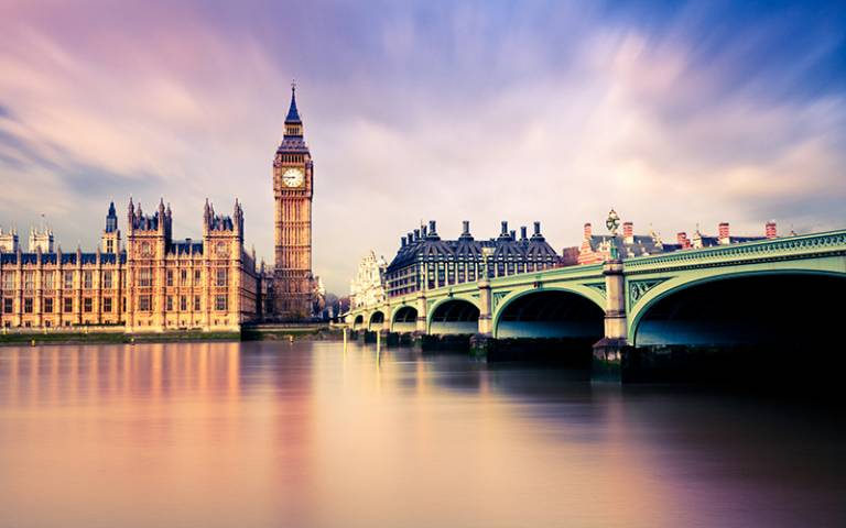 Image of Houses of Parliament and Westminster Bridge 