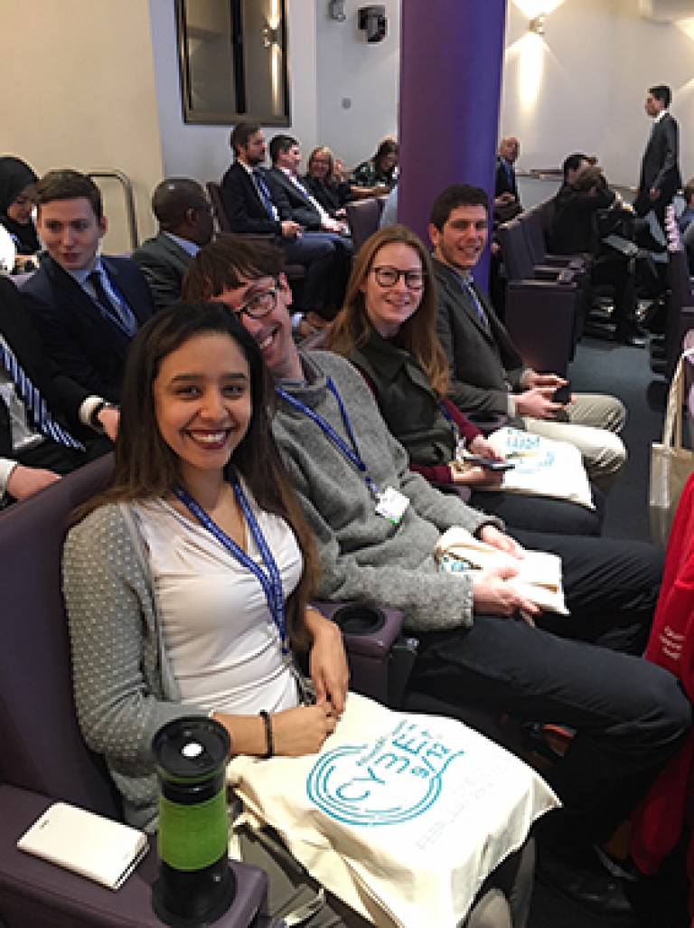 UCL team at the first Cyber 9/12 Student Challenge