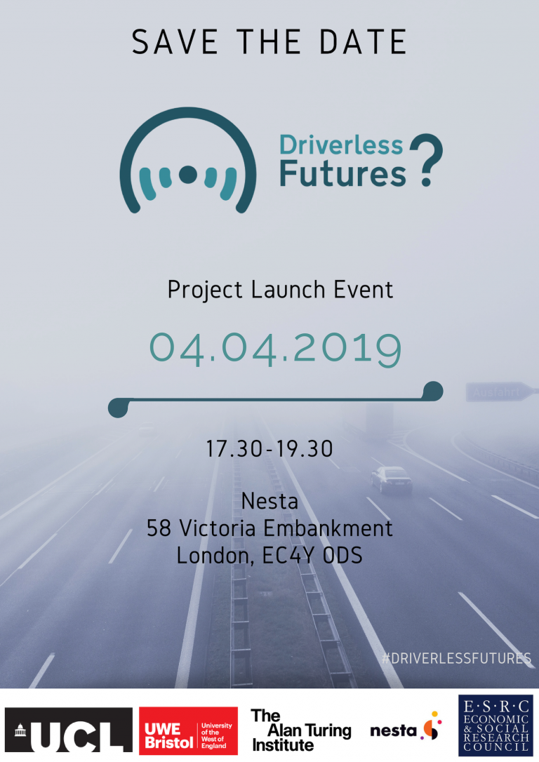 Driverless Futures? Launch Event 