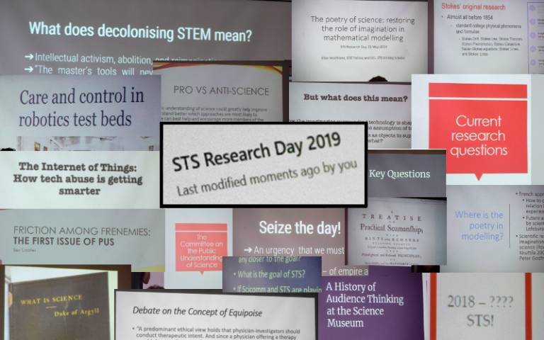Research Day 2019 - title collage
