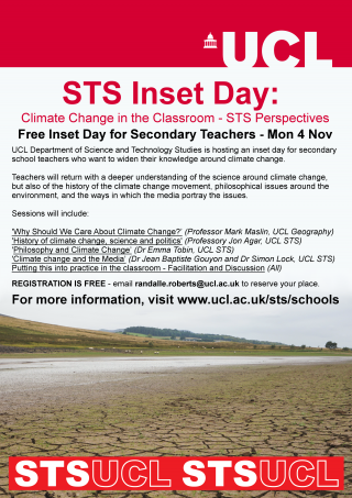 STS Inset Day 2019 flyer