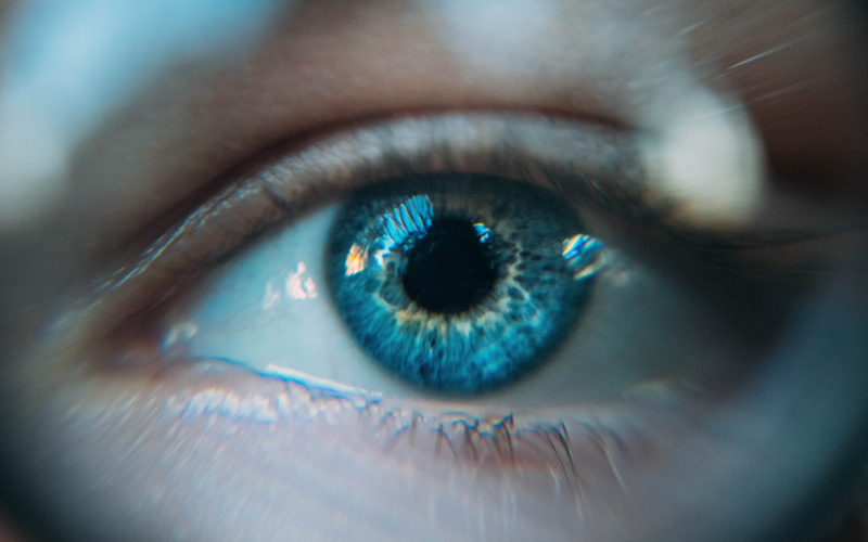 Close-up of a person's eye