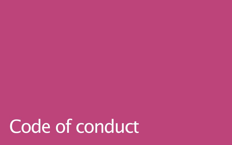 Link to code of conduct