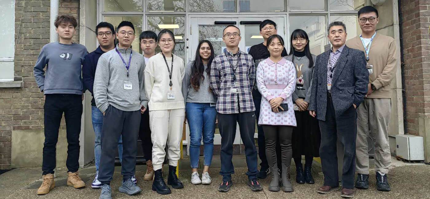 Materials Research Group with Prof. Chaozong Liu on premises in Stanmore