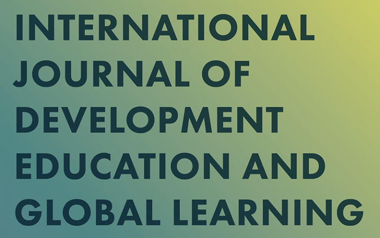 Image: international journal of development education and global learning