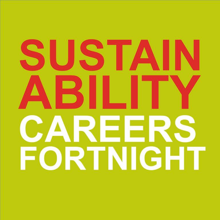 Sustainability Careers Fortnight