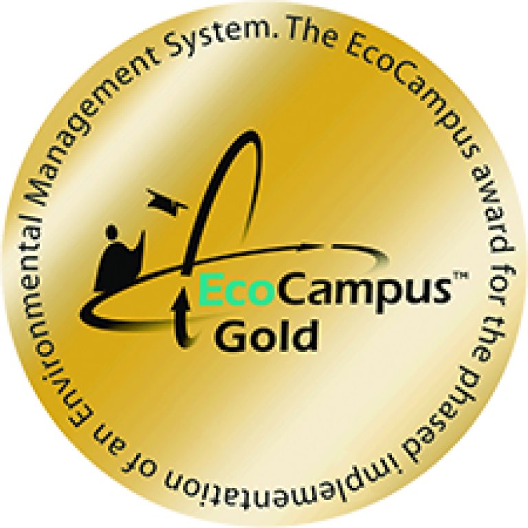 Gold EcoCampus badge