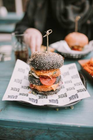 Image of vegetarian burger