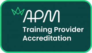 APM Accredited training provider logo