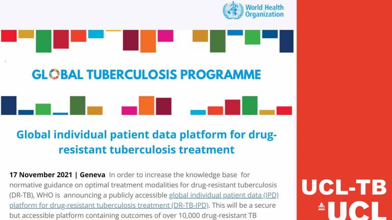 Drug-resistant TB Individual Patient Data news_item