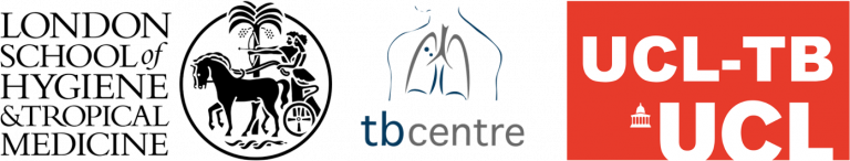 LSHTM-TB Centre and UCL-TB logos