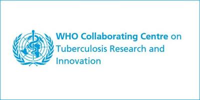 Logo for WHO Collaborating Centre for Tuberculosis Research and Innovation