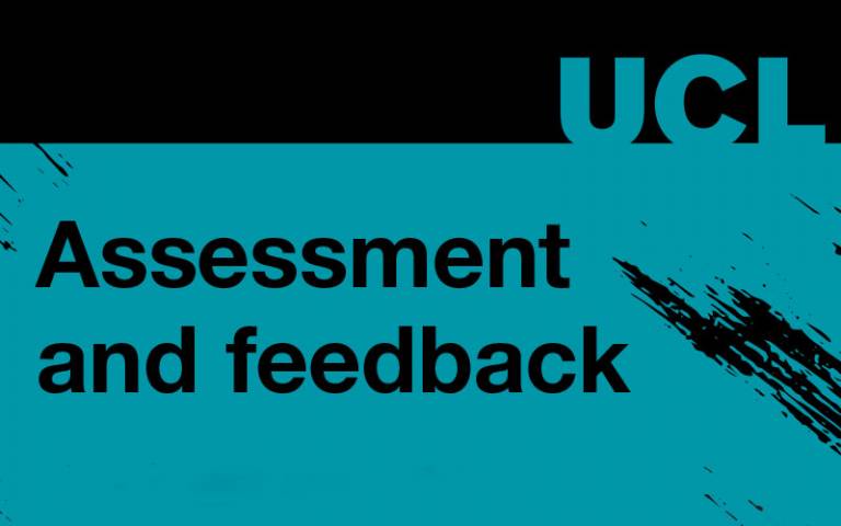 Assessment and feedback booklet cover