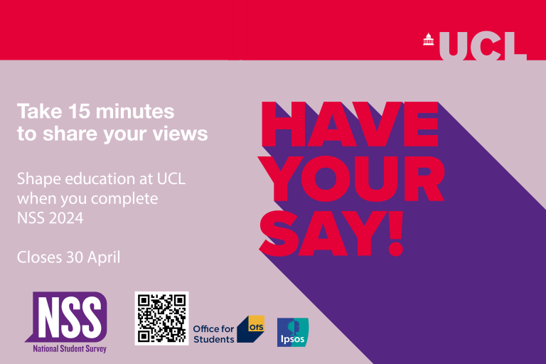 Colourful graphic stating: 'Have your say!' 'Take 15 minutes to share your views'