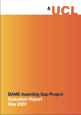 BAME Evaluation Awarding Gap Report