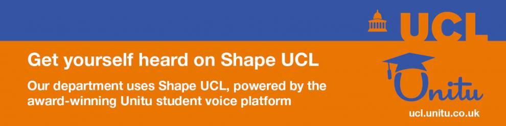Shape UCL temporary dept email signature image