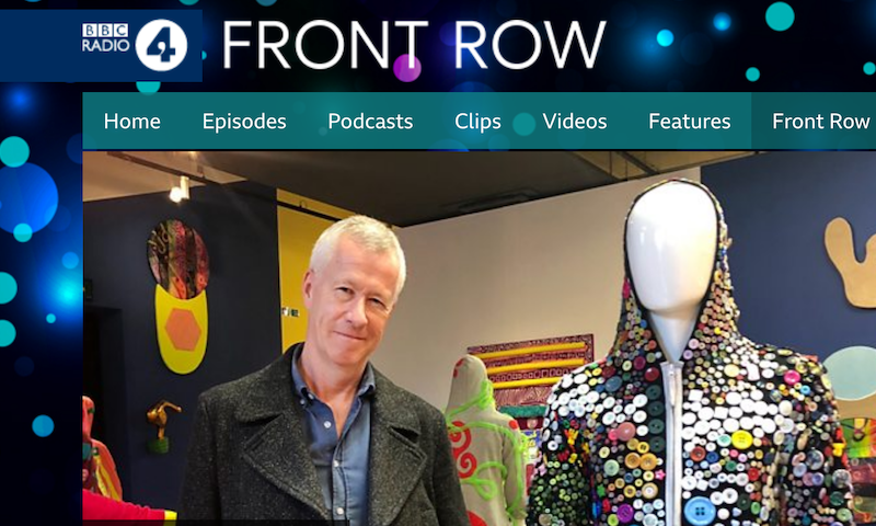 John Walter is interviewed on BBC Radio 4's 'Front Row' about his 'CAPSID' Exhibition at 'Home' in Manchester