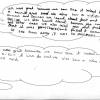 Feedback thought bubbles from children following a school visit in 2013