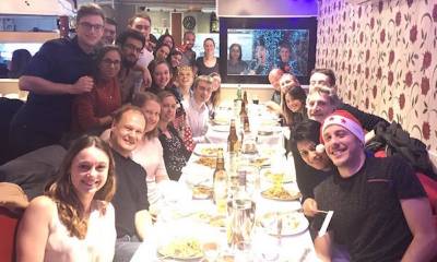 Towers lab and friends celebrate Christmas at 'Watch Me' in South Wimbledon 2017