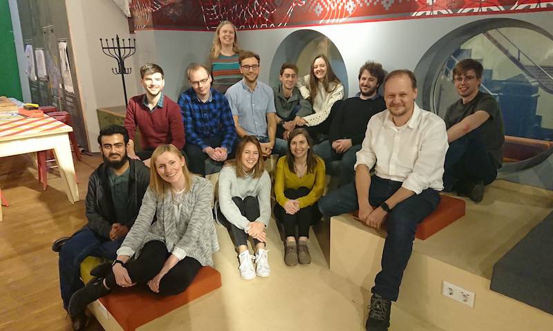 The Towers lab group photo, Amsterdam. December 2018