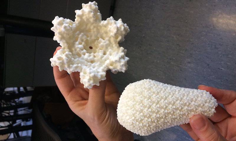 3D printed capsid and hexamer