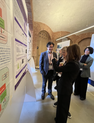 UCL early career researchers (ECRs) were invited to attend the event and showcase their research for poster presentations, attracting much attention from the participants. 