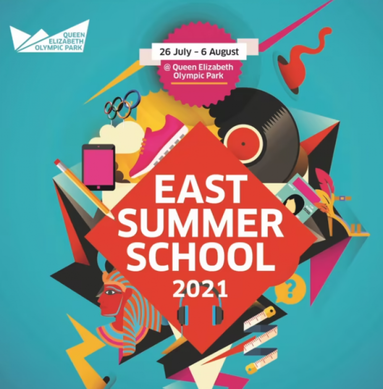 Graphic design for EAST Summer School 2021