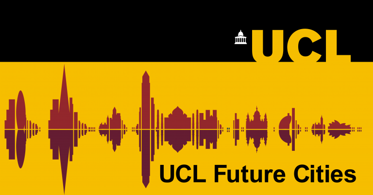 Graphic of the UCL Future Cities podcast