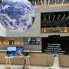 speak to AI gaia globe installation