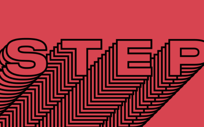 Red STEP logo. 