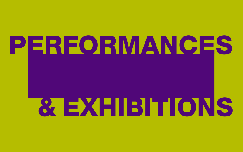 Performances & Exhibitions tile