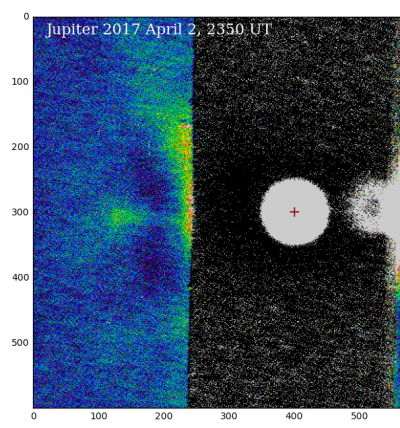 Io torus detection image 2017 April 2
