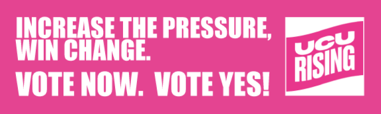 increase the pressure - vote now - vote yes