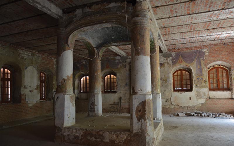 Kraśnik synagogue interior. Source: Natalia Romik.